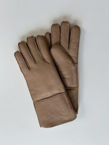 Dames handschoenen beige