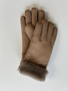 Dames handschoenen beige